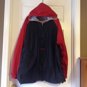 NIKE men hooded reversible jacket  size - XL.